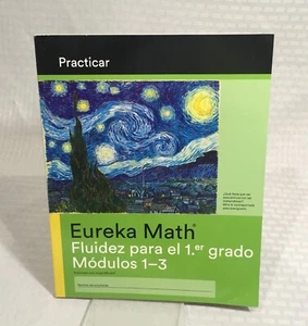 EUREKA MATH / SPANISH LANGUAGE STUDENT WORKBOOK / GRADE 1 PRACTICE MODULE 1 - 3 - Picture 1 of 4