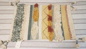 ZARA Home boho pillow cover R$69.90 tasseled rectangle decorative - Picture 1 of 4