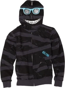 VOLCOM Big Youth SUPER KOOL PEEPERS Full Zip Hoodie -EBY - Small - NWT LAST ONE - Picture 1 of 3