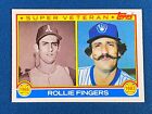 1983 Topps Rollie Fingers Sv Baseball Card #36 Set Break Milwaukee Brewers