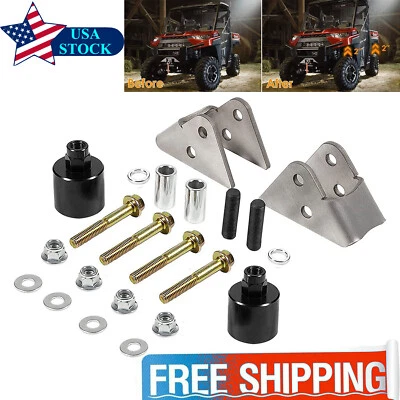 Лифт-комплект передней задней подвески 2 дюйма для Polaris Ranger 400 500 800 UTV 2010-2014 - Изображение 1 из 4