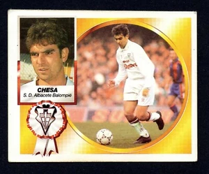 CHESA - S.D. ALBACETE BALOMPIE 1994-95 CROMO ESTE PANINI LA LIGA 94/95 - Imagen 1 de 2