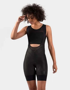 Machines For Freedom Endurance Bib Short 2.0 8.5" Wmn Blk Xs - Picture 1 of 1