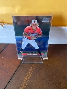 2024 TOPPS STADIUM CLUB JACKSON HOLLIDAY CHROME ROOKIE CARD RC BALTIMORE ORIOLES - Bild 1 von 2