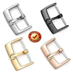 Stainless Steel Watch Buckle 12 14 16 18 20mm Substitute For Omega Watch Clasp