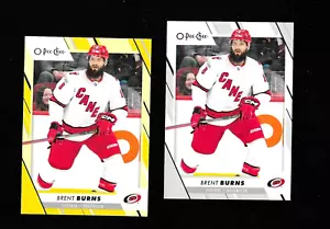 ENTRAMBI! 2023-24 O-PEE-CHEE BRENT BRUCIA #160 GIALLO & BASE CAROLINA URAGANI - Foto 1 di 2