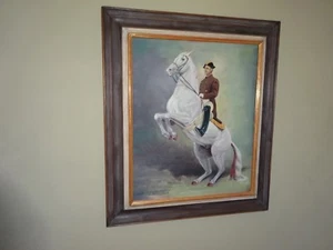 Kunst,Gemälde, Wilhelm v.Battlehner,Wiener Hofreitschule - Bild 1 von 5