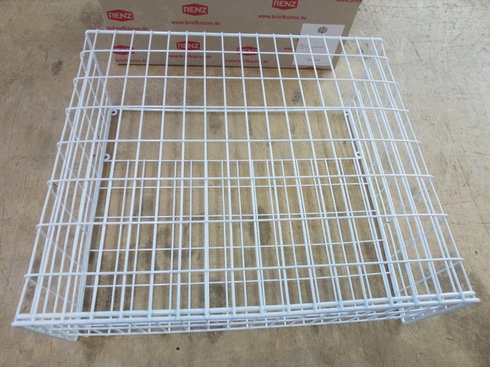 Renz Postkorb, 13028, RAL 9016, 400x350x150 mm - Bild 1 von 3