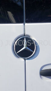 Mercedes Benz Sprinter 2500 3500 Rear Door Badge CHROME-BLACK  906 758 00 58