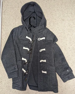 GAP Kids ~Charcoal Gray~ WINTER COAT *Horn Toggle Buttons* Size Medium Reg (8-9) - Picture 1 of 9