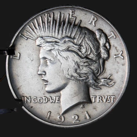 1921 PEACE SILVER DOLLAR ◾ DORSET II COLLECTION ◾ XF/AU ◾ EYE APPEAL+ ◾ PLS READ Cover