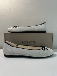 Rothy’s The Damen-Ballerinas flach – diamantmetallic – Größe 10 – brandneu!! - Bild 1 von 6
