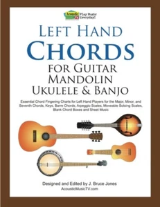 Left Hand Chords for Guitar, Mandolin, Ukulele and Banjo: Essential Chord Finger - Picture 1 of 3