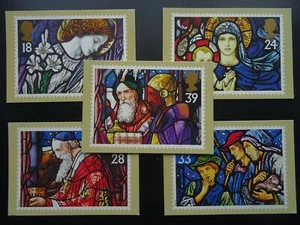 Post Office CHRISTMAS POSTCARD SET c1992 PHQ 148(b) 11/92 Design by C. Dempsey - Picture 1 of 7