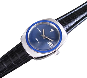 Vintage Longines Wittnauer Automatic Stainless Steel Mens Date Watch C11KAS - Picture 1 of 14