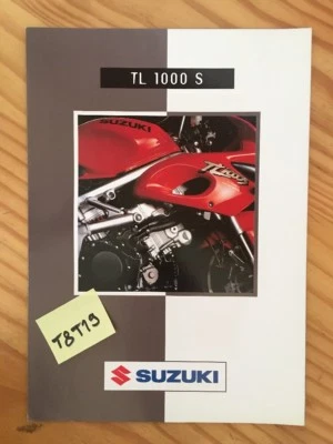 Suzuki Tls 1000 TL1000S Catálogo Moto Folleto Publicidad Folleto - Imagen 1 de 4