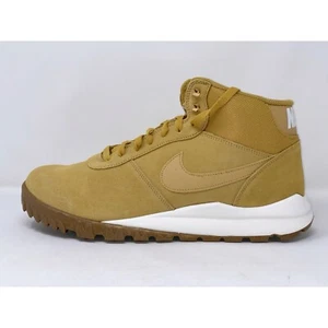 Nike Hoodland Wheat Tan Suede Sneaker Boots, Size 13 BNIB 654888-727 - Picture 1 of 8