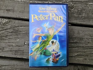 Spanish Peter Pan VHS WALT DISNEY LOS CLASICOS en Espanol Movie Tape - Foto 1 di 4