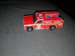 Hot Wheels Vintage 1974 Rescue Vehicle Emergency Unit 50 First Aid Fire Truck - Picture 1 of 4