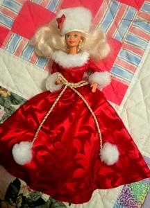 Happy Holidays Gala Barbie Puppe Special Edition Mattel 1994 gebraucht - Bild 1 von 3