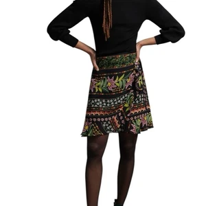 Anthropologie Farm Rio Arya Wrap Skirt EUC Medium - Picture 1 of 6