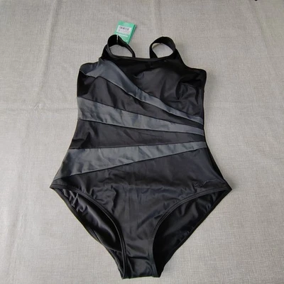 Zoggs Sandon Scoopback Swimsuit UK 14 Womens Tummy Control Foam Cup - Image 1 of 4