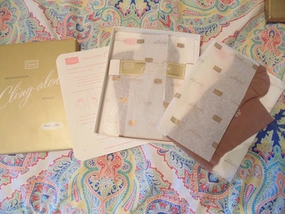 2 Пара винтажный Sears Cling-Alon ириски эластичной нейлона B 10-11 бедра высоты новый в коробке - Изображение 1 из 4