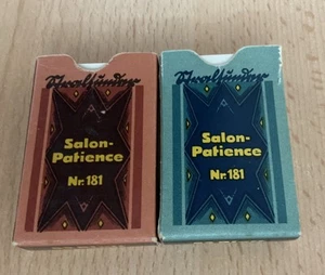 Stralsunder Spielkarten Feine Patience 181 Mini ASS 2 53 Blatt alt Samlung - Bild 1 von 9