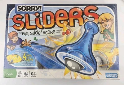 Sorry Sliders Board Game Parker Brothers  Ages 6+  2008 Hasbro New SEALED - Image 1 of 4