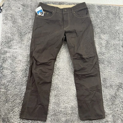 Pantalones Kuhl Hombre 36x32 Marrón Rebelde Exterior Senderismo Nuevos Foto 1 de 4
