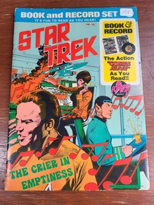 Star Trek: The Crier In Emptiness (1975) Book and Record Set PR-26 *NO RECORD* - Bild 1 von 6