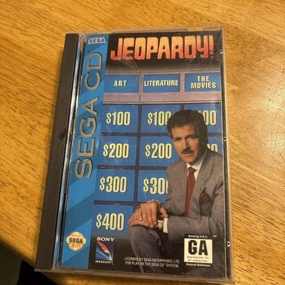 Jeopardy Sega CD Complete Tested & Working - Very Nice - Image 1 of 4