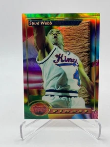 1993-94 TOPPS FINEST SPUD WEBB #57 REFRACTOR SP KINGS - Picture 1 of 1