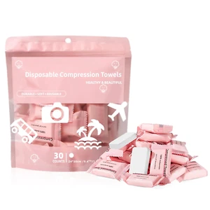 Compressed Towels for Travel, Disposable Face Towel, Portable Coin Tissues - Picture 1 of 12