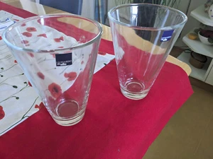 2 Glasvasen Leonardo Blumenvase - Bild 1 von 3