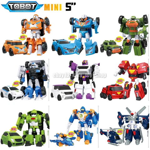 Tobot Mini X Y W C K Z R D Transform Figure Kids Boys Car Vehicle Robot Toy Gift Cover