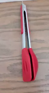 Cuisipro Silicone Locking Tongs 14" Kitchen Utensils Equipments Kitchenware - Picture 1 of 7