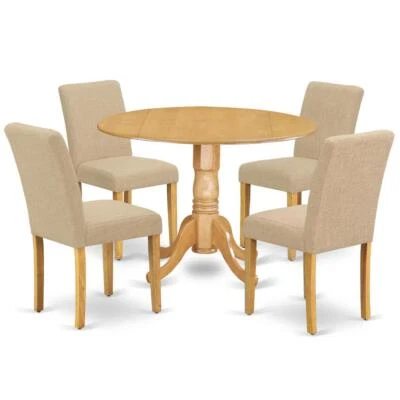 Dining Room Set Oak, DLAB5-OAK-04 - Image 1 of 4