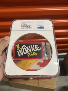 2023 NGC PF 69 NIUE 5oz Silver $10 "WONKA BAR" 1st Release/Ultra Cameo - Picture 1 of 4