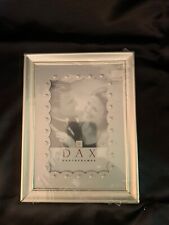 Metal Decorative Embossed Pewter Finish Dax Picture Photo Frame 5 X 7