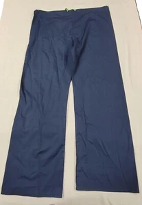 NNT Melrose Scrub Pants by May-Hill Uniforms (M) Navy Tie- Waist Pocket - Picture 1 of 6