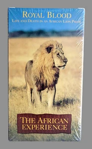 VHS Video Tape Royal Blood Life & Death African Lion Pride African Experience - Imagen 1 de 5