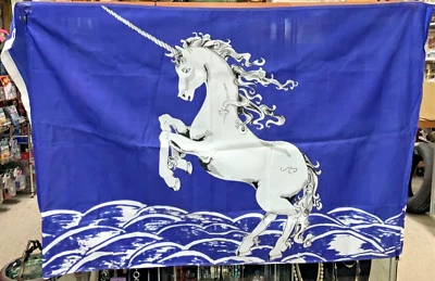 R.O.C. Bandera Azul - Estampado Unicornio Blanco Foto 1 de 4