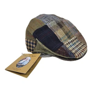 Hanna Hats Wool Kid's Patch Cap Hat Boy's Size Large Made in Ireland - Picture 1 of 8