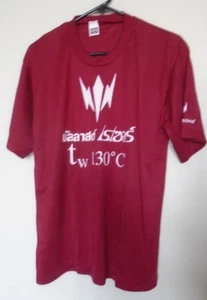 Men's T-Shirt Short Sleeve Graphic Burgundy - Picture 1 of 8