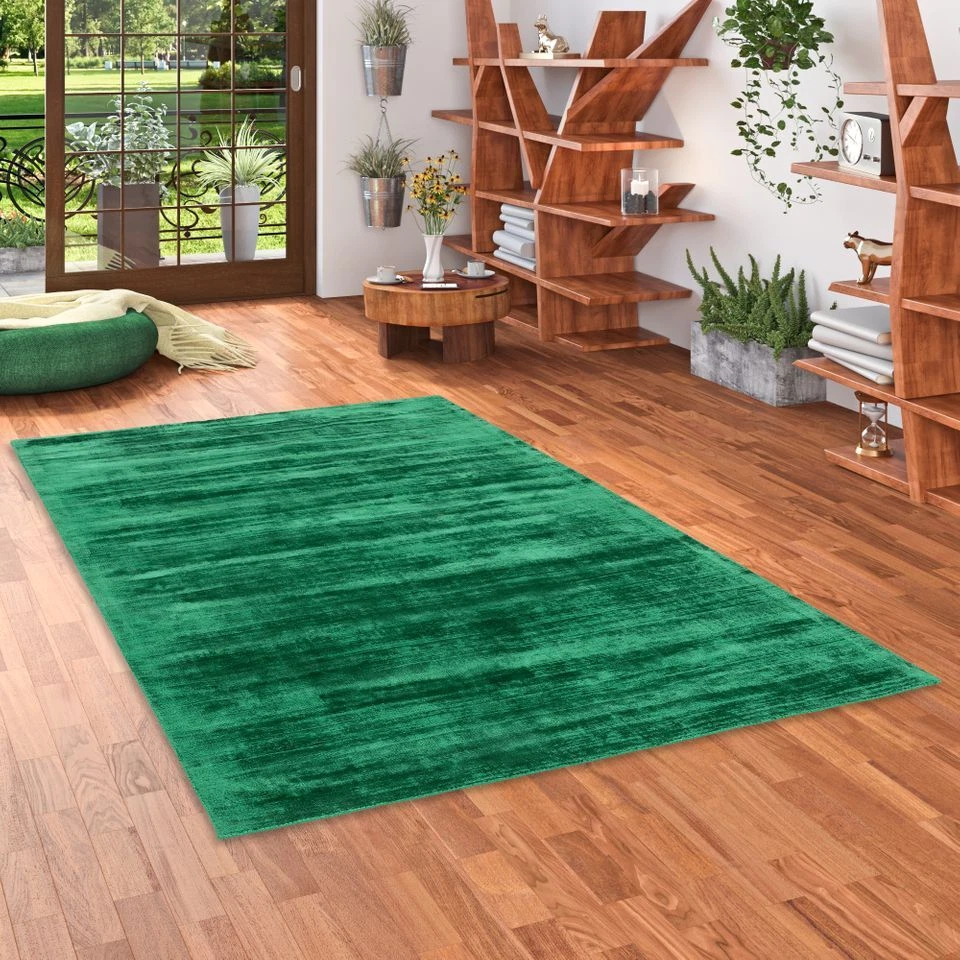 Luxus Designer Teppich Roma Emerald Grün - Bild 1 von 4