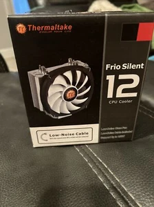Thermaltake CL-P001-AL12BL-B Frio Silent 12 Non-Interference Cooling 120mm Fan13 - Picture 1 of 2