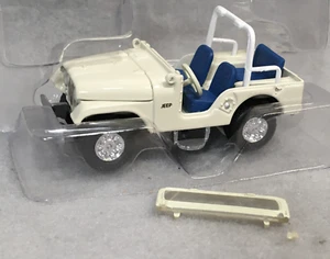 JOHNNY LIGHTNING ~ JEEP CJ-5 ~ BLANCO ~ con RR ~ DAÑADO - Imagen 1 de 16