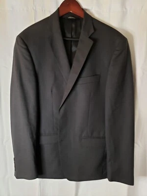 Blazer masculino Nordstrom Shop Tech inteligente alto desempenho cinza carvão tamanho 40S - Imagem 1 de 4