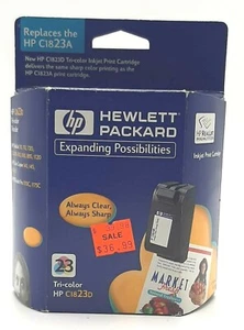 NIB HP 23 XL Tri-Color Inkjet Ink Cartrdige C1823D NEW Exp Jan/2001 - Picture 1 of 6